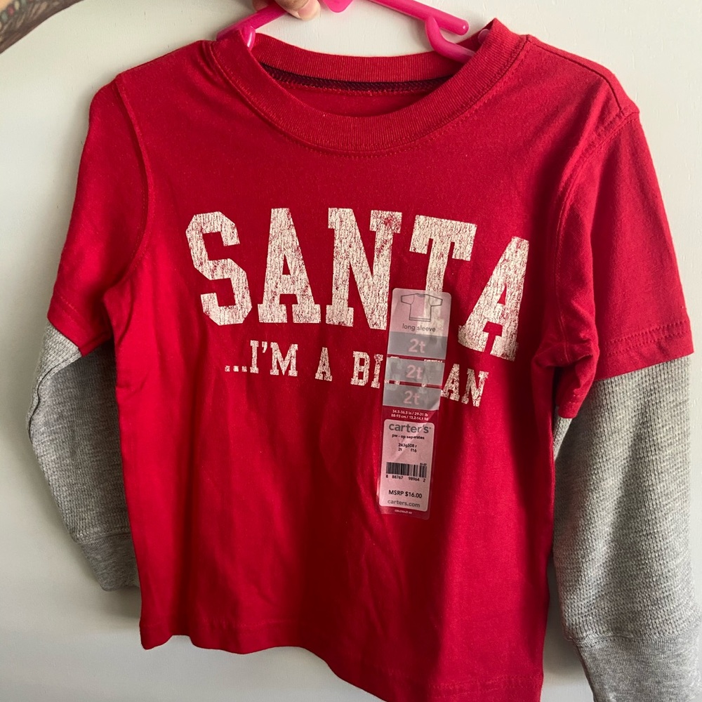 New 2T carters Long sleeve